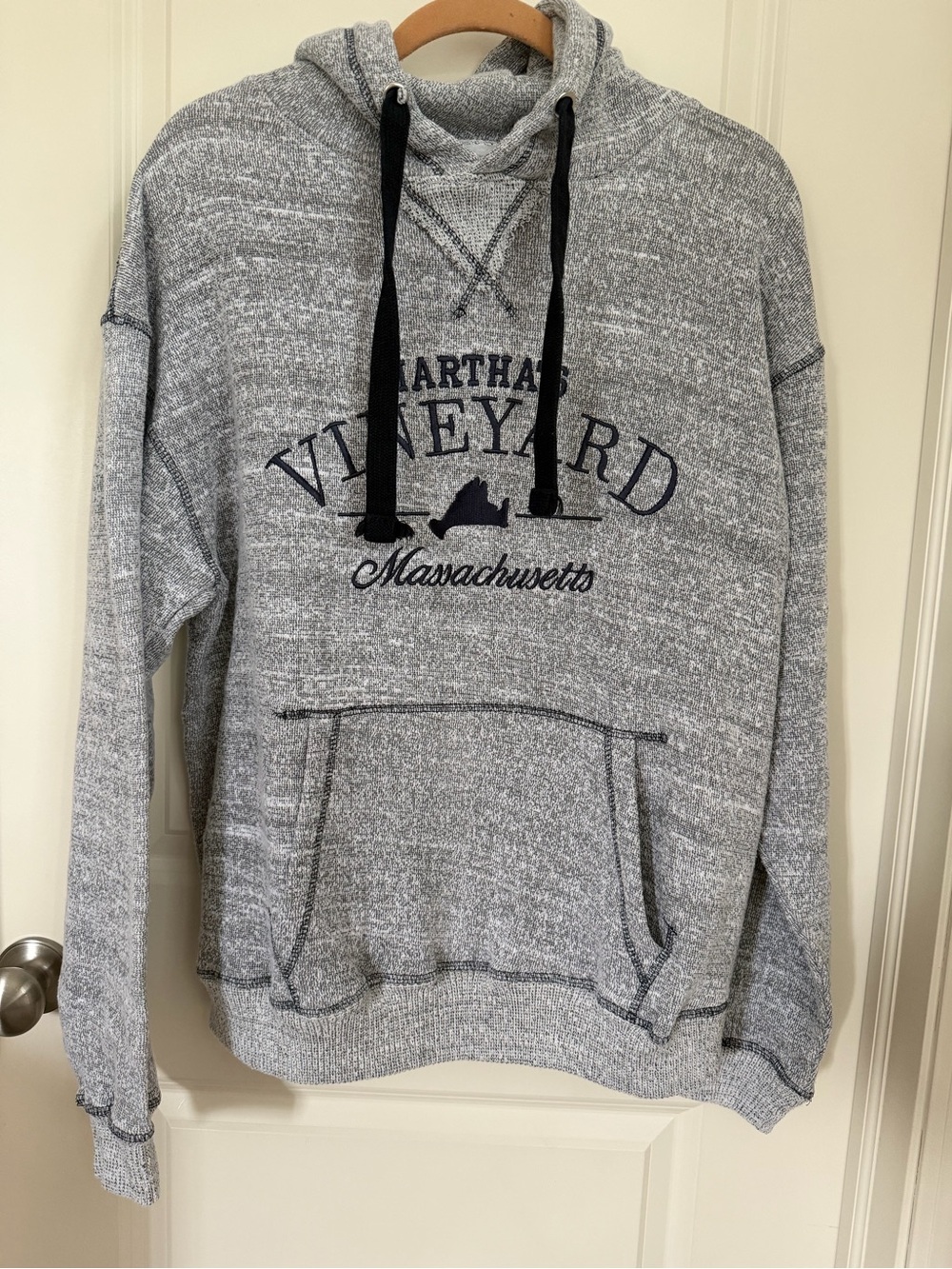 Martha’s Vineyard Heather Gray Pullover Hoodie